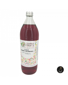 Jus pomme-framboise